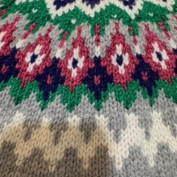 Boden Emma Fair Isle Wool Cotton Blend Sweater - Picture 6 of 10